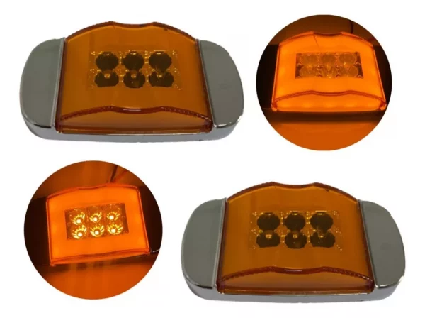 Plafón Tipo Carrito De Led Con Gel 12/24v Precio Par