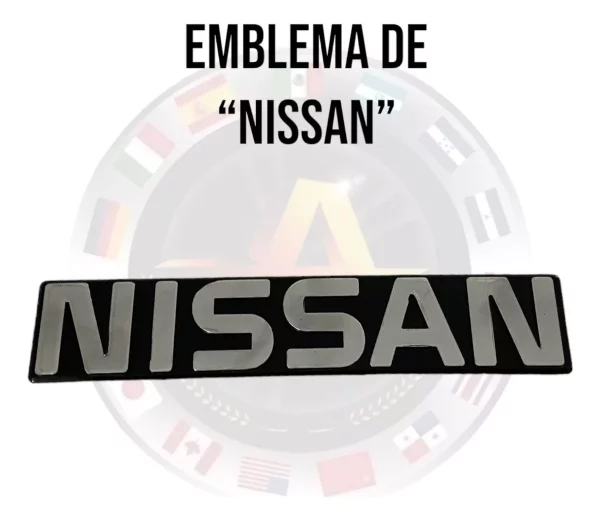 Emblema Cromado De Nissan 720 - Image 2