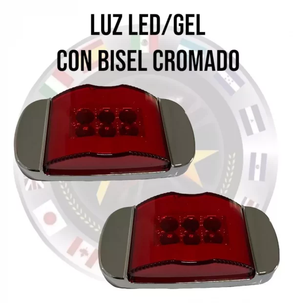 Plafón Tipo Carrito De Led Con Gel 12/24v Precio Par - Image 3