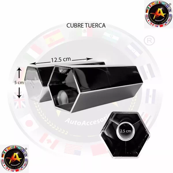 Capuchón Hexagonal Alto De Rosca Precio Por 10 Piezas - Image 3