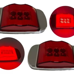 Plafón Tipo Carrito De Led Con Gel 12/24v Precio Par