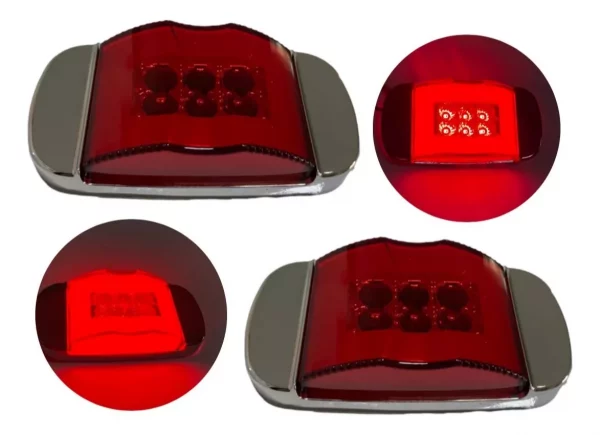Plafón Tipo Carrito De Led Con Gel 12/24v Precio Par