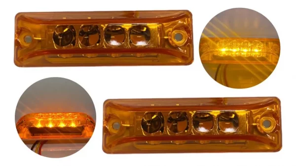 Plafón De Led Tipo Caja De Muerto 12v Precio Par
