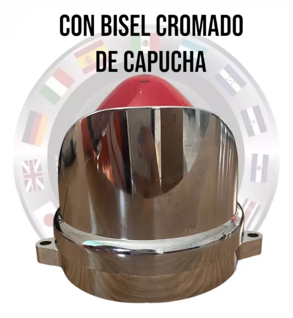 Plafón Universal De Led Con Visera Cromada 12/24 V - Image 3