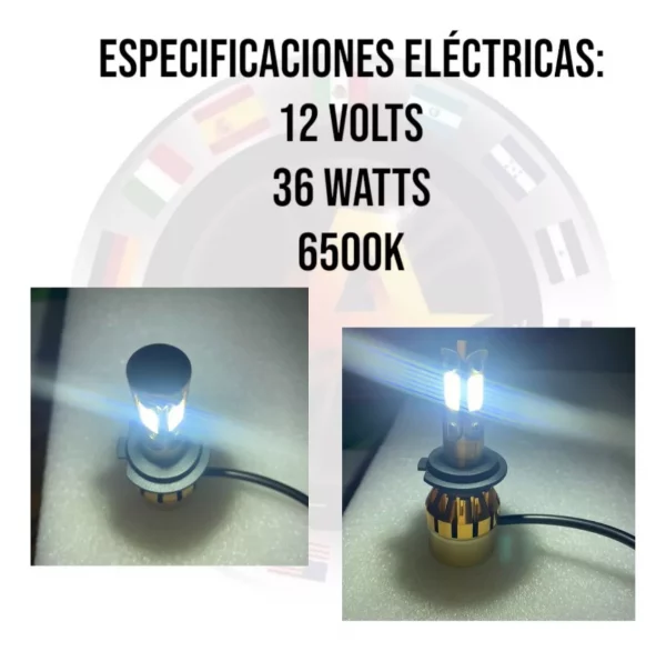 Kit De Focos Led H7 Par - Image 5
