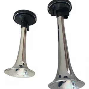 Corneta De Aire 1 Tono Color Plata 12v