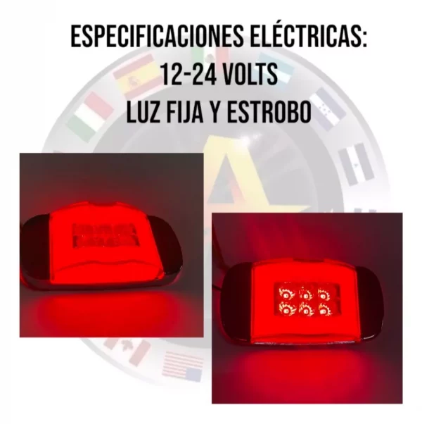 Plafón Tipo Carrito De Led Con Gel 12/24v Precio Par - Image 4