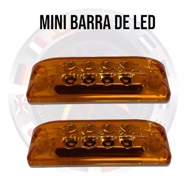 Plafón De Led Tipo Caja De Muerto 12v Precio Par - Image 2