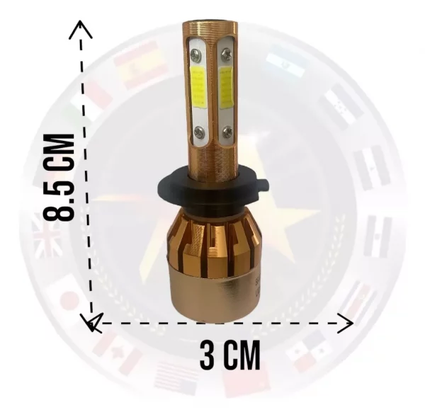 Kit De Focos Led H7 Par - Image 6