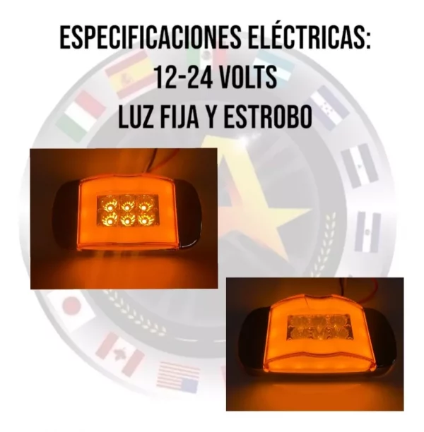 Plafón Tipo Carrito De Led Con Gel 12/24v Precio Par - Image 4
