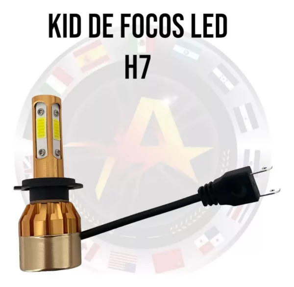 Kit De Focos Led H7 Par - Image 2